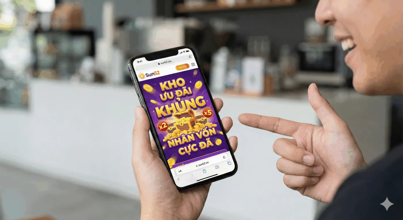 Khuyến Mãi Sun52: Top 10 Ưu Đãi "Vàng" & Bí Kíp Nhận Code 100K 2026 1 khuyến mãi Sun52