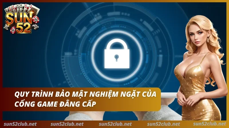 Chính Sách Bảo Mật Sun52 — Cam Kết Bảo Vệ Dữ Liệu Hội Viên 2026 3 Công nghệ mã hóa SSL 256-bit tại Sun52